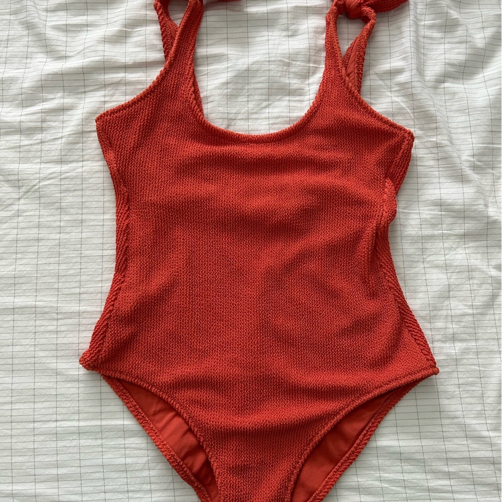 Burnt orange one piece